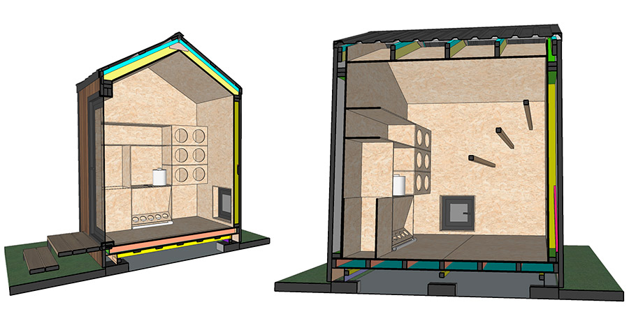 Чертежи курятника, Курятник на 10 кур, Проект курятника, Курятник на 20 кур, Курятник своими руками