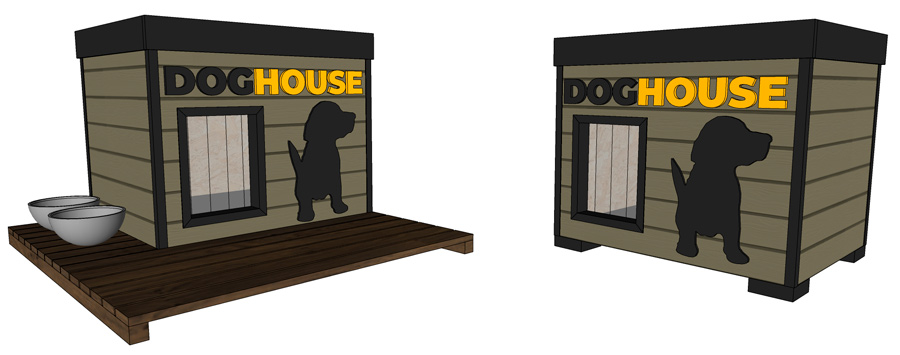 Будка для собаки, Своими руками, Чертежи, Схема, Подробно, Как сделать, Из дерева