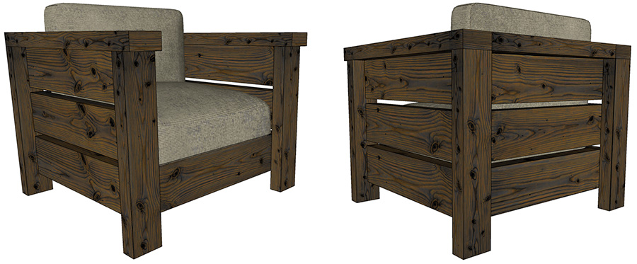 Кресло, LOGGA, Своими, Руками, Чертежи, Схема, Из дерева, Инструкция, Для дачи, Терраса, Для участка, Для дома