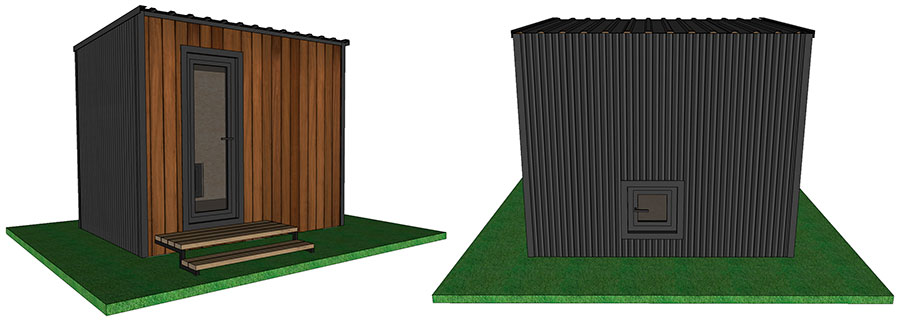 Курятник, Каркасный, Своими руками, Чертежи, Как сделать, Из дерева, Деревянный