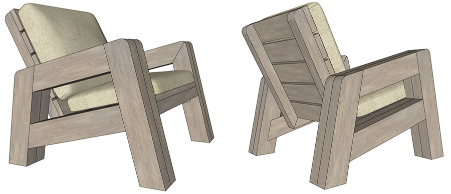Стул, Кресло, Своими руками, Как сделать, Чертеж, Схема, Шаблон, Из дерева